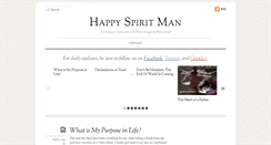 Desktop Screenshot of happyspiritman.com